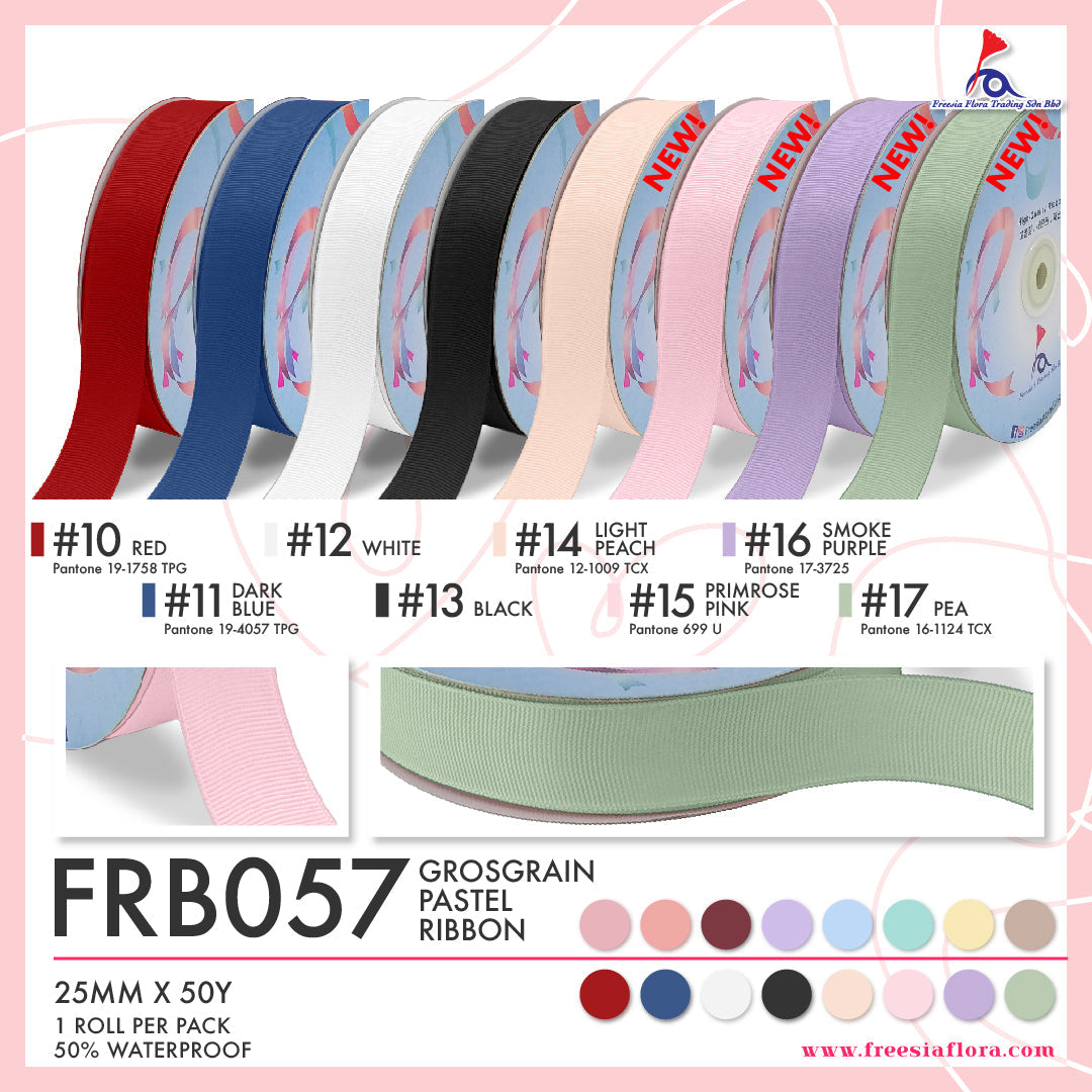 Pastel Grosgrain Ribbon