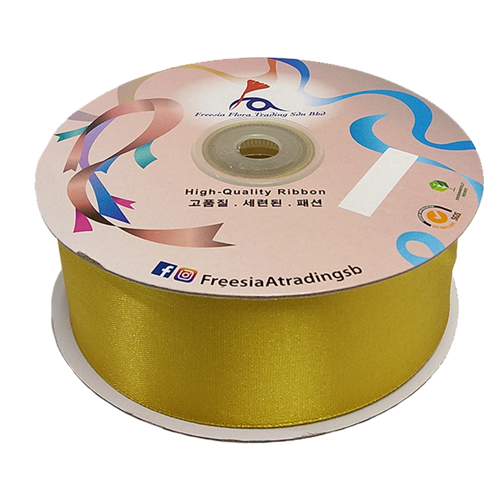 FRB063 SATIN RIBBON 38MM*50Y - Freesia