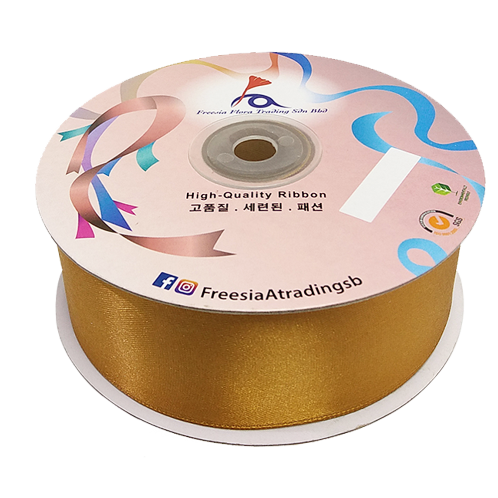 FRB063 SATIN RIBBON 38MM*50Y - Freesia
