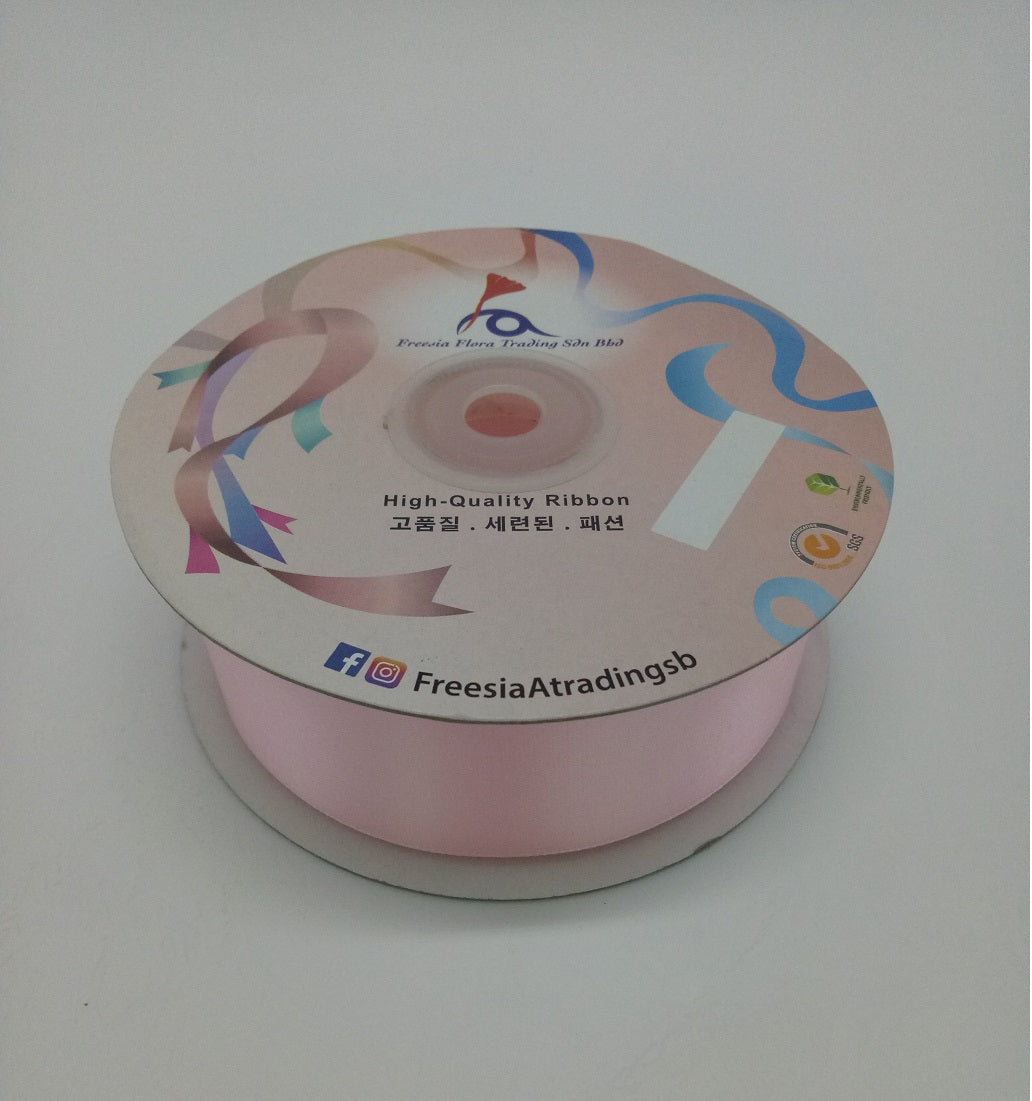 FRB063 SATIN RIBBON 38MM*50Y - Freesia