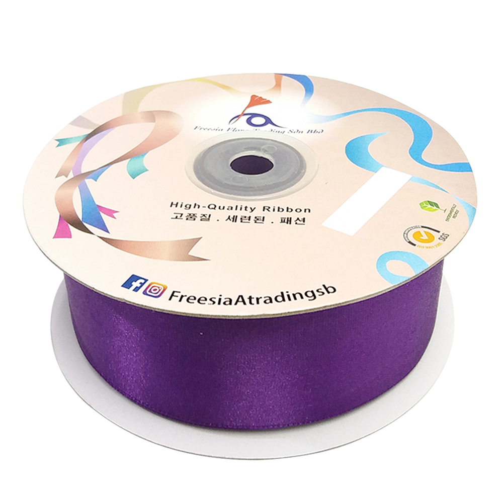 FRB063 SATIN RIBBON 38MM*50Y - Freesia
