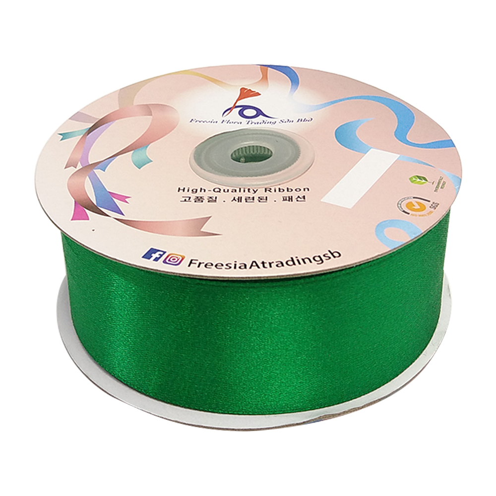 FRB063 SATIN RIBBON 38MM*50Y - Freesia