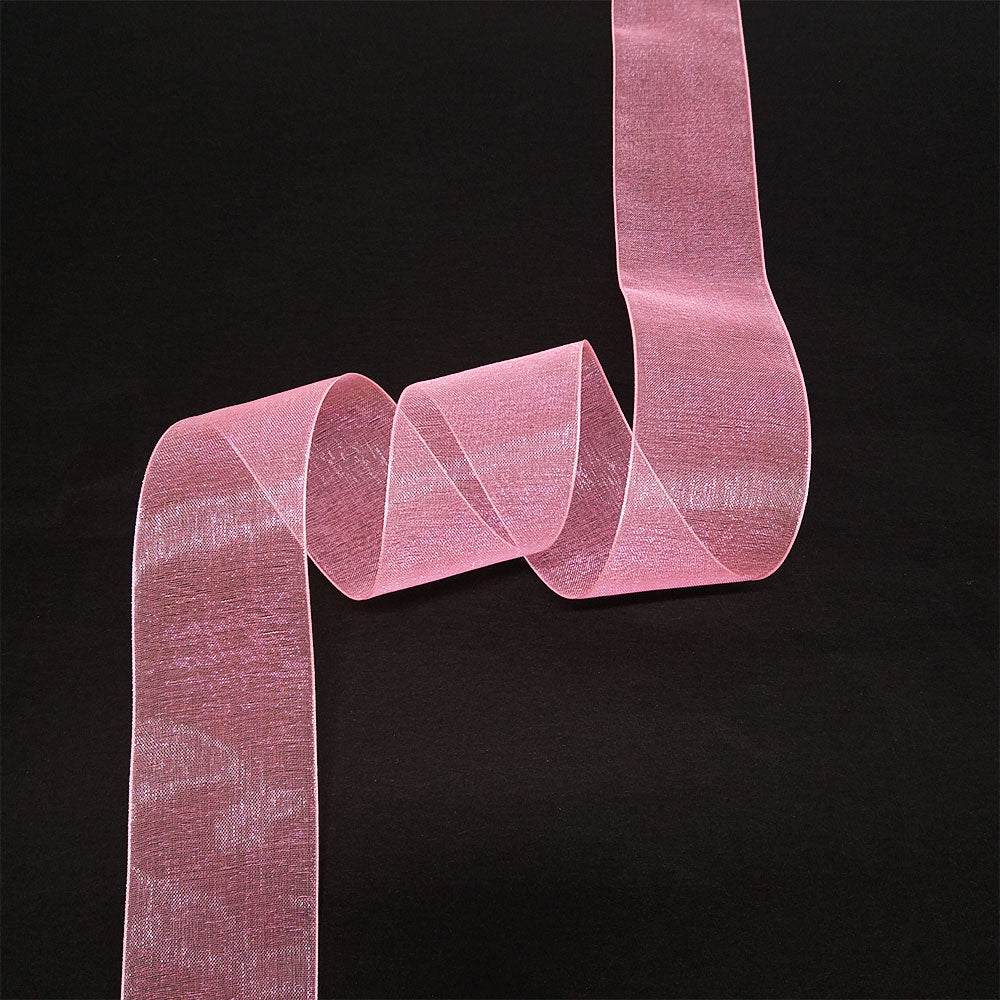 FRB065 ORGANZA RIBBON (38MM*50Y) - Freesia