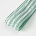 FRB076 STRIPE COTTON RIBBON - Freesia