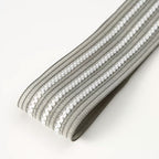 FRB076 STRIPE COTTON RIBBON - Freesia