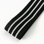 FRB076 STRIPE COTTON RIBBON - Freesia