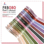 FRB080 PASTEL II SATIN 10MM X 50Y - Freesia