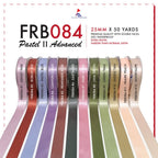 FRB084 PASTEL II SATIN 25MM X 50Y - Freesia