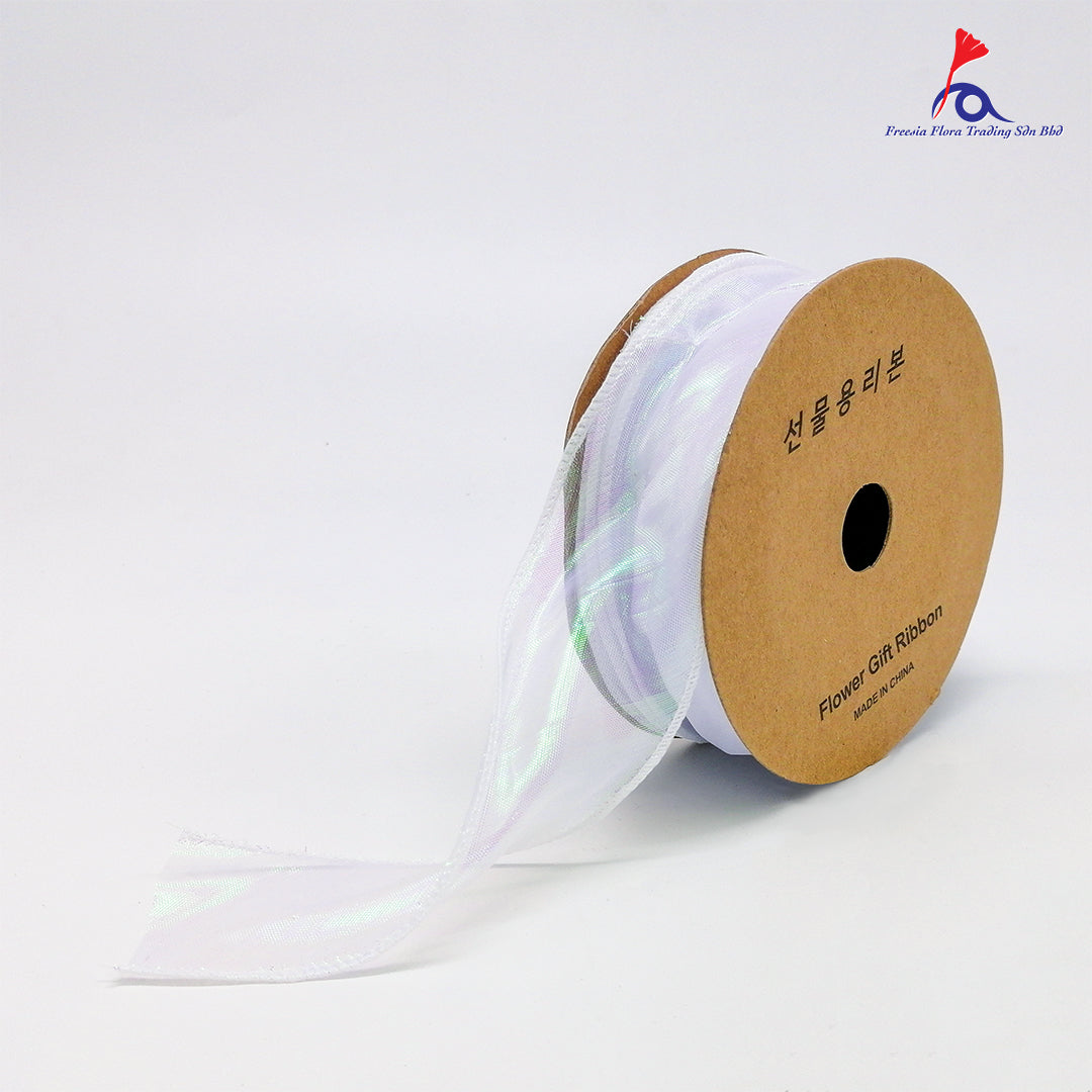 FRB095 SYMPHONY FISHTAIL 40MM*10Y - Freesia