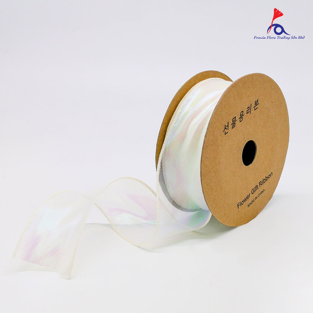 FRB095 SYMPHONY FISHTAIL 40MM*10Y - Freesia