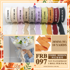 FRB097 FABRIC RIBBON 38mm x 10Y - Freesia