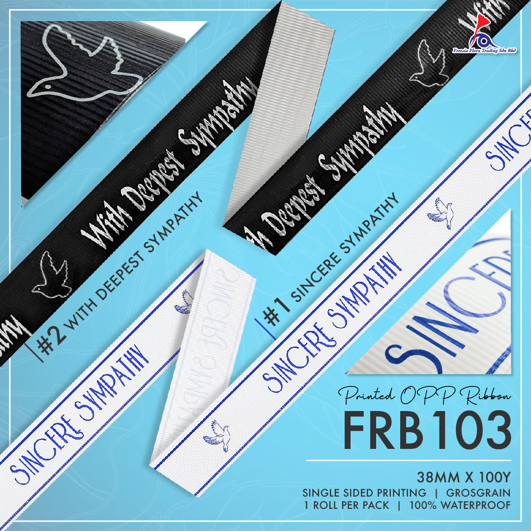 Printed OPP Ribbon (Grossgrain)