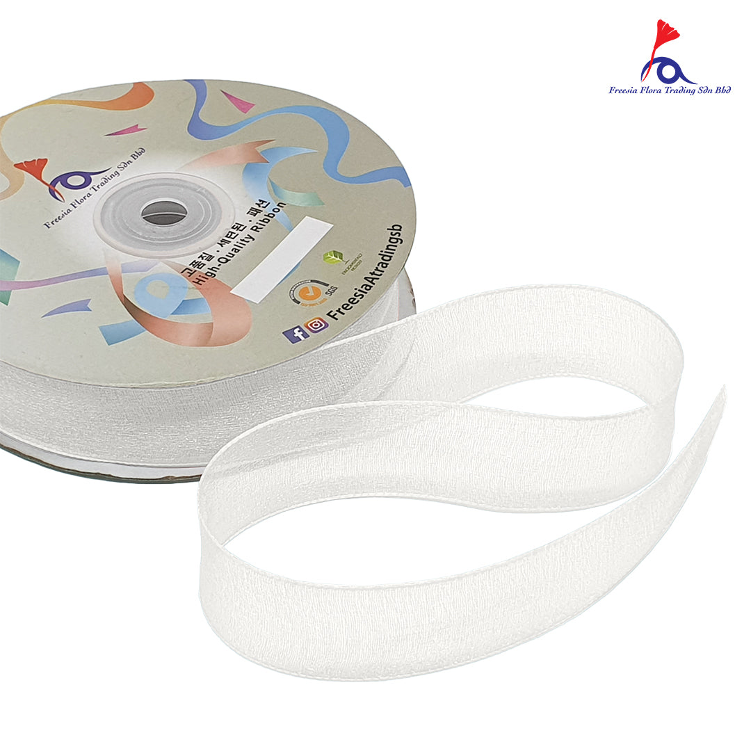 Premium Organza Ribbon (25mm*50Y)