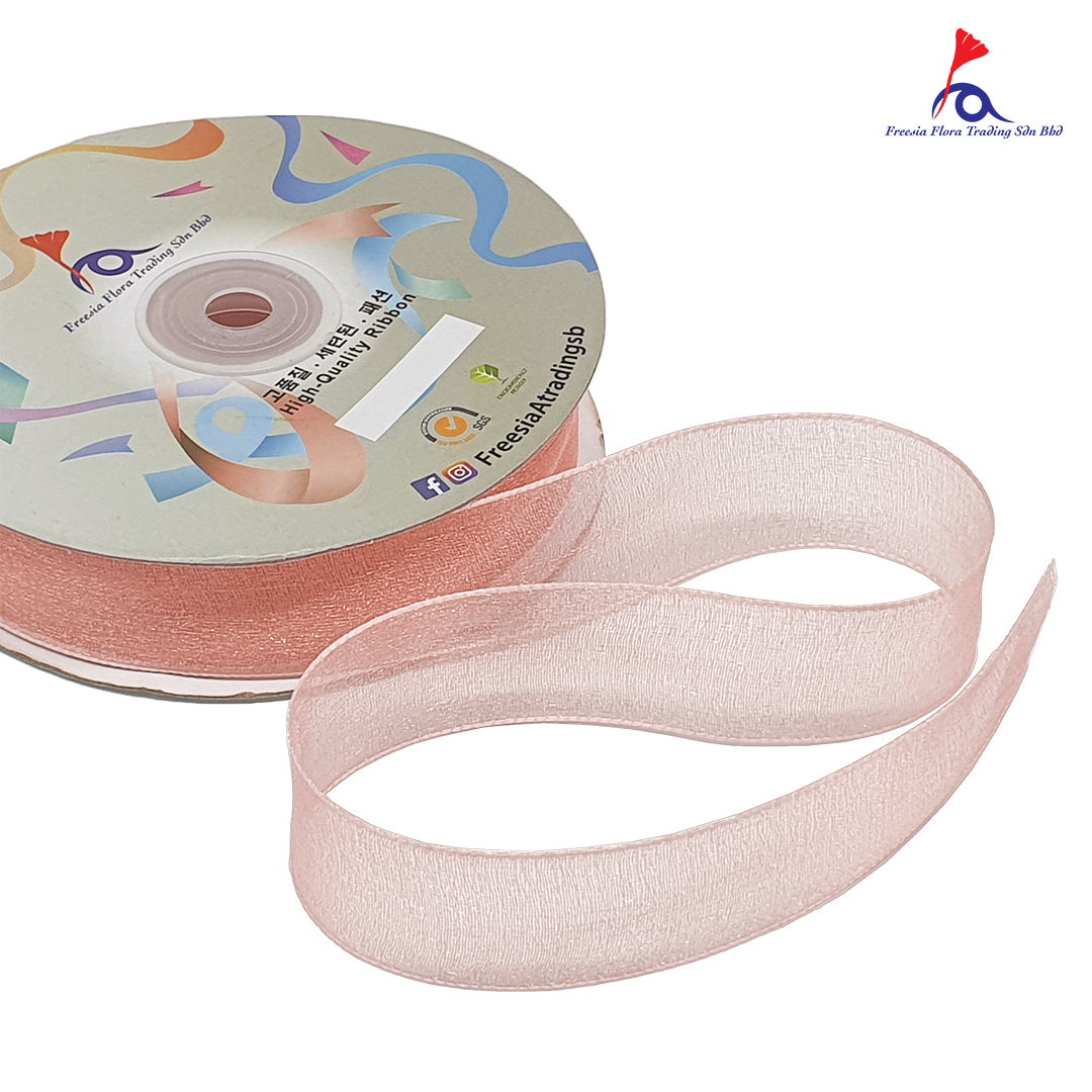Premium Organza Ribbon (25mm*50Y)