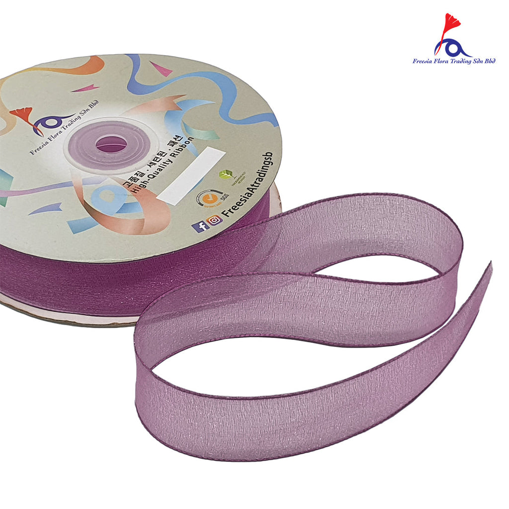 Premium Organza Ribbon (25mm*50Y)