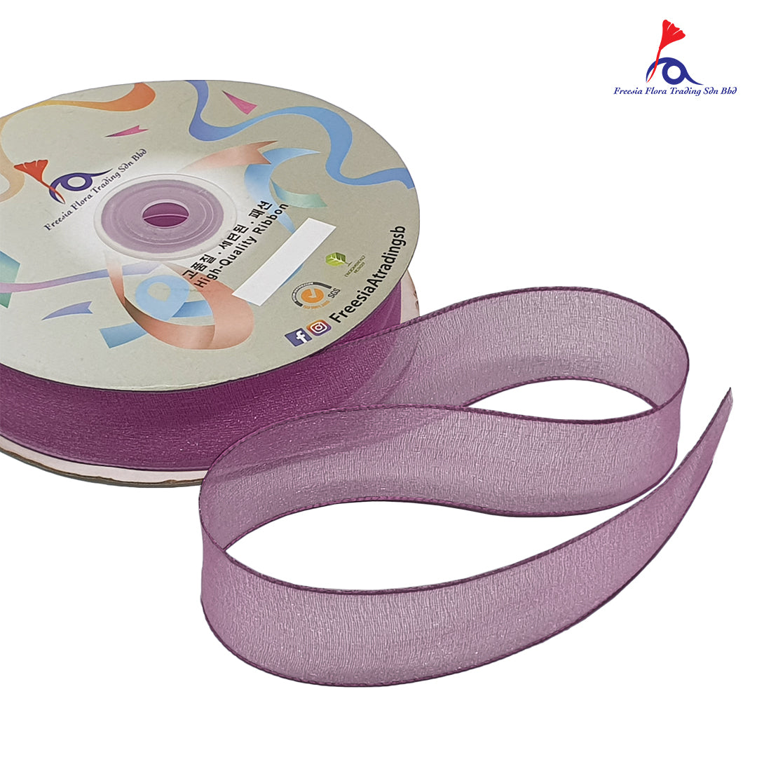 Premium Organza Ribbon (25mm*50Y)
