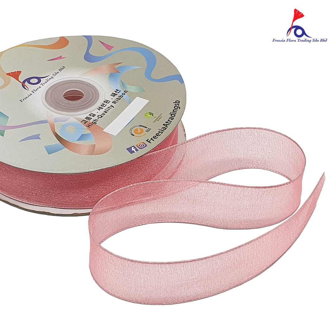 Premium Organza Ribbon (25mm*50Y)