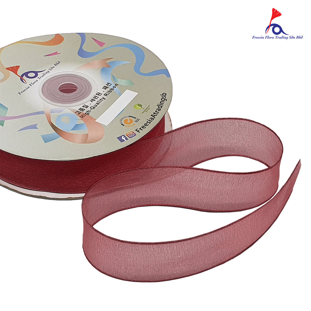 Premium Organza Ribbon (25mm*50Y)