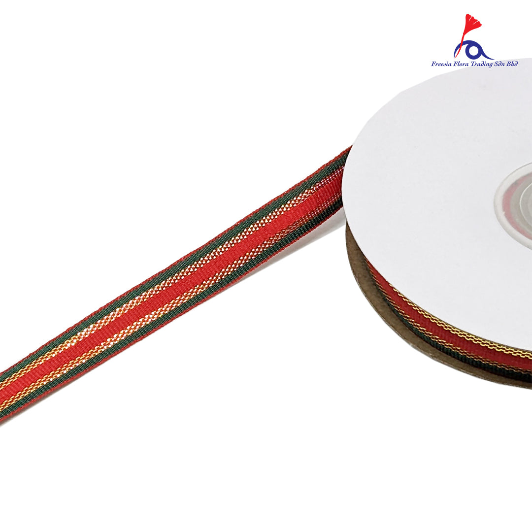 FRB107 Christmas Ribbon - Freesia