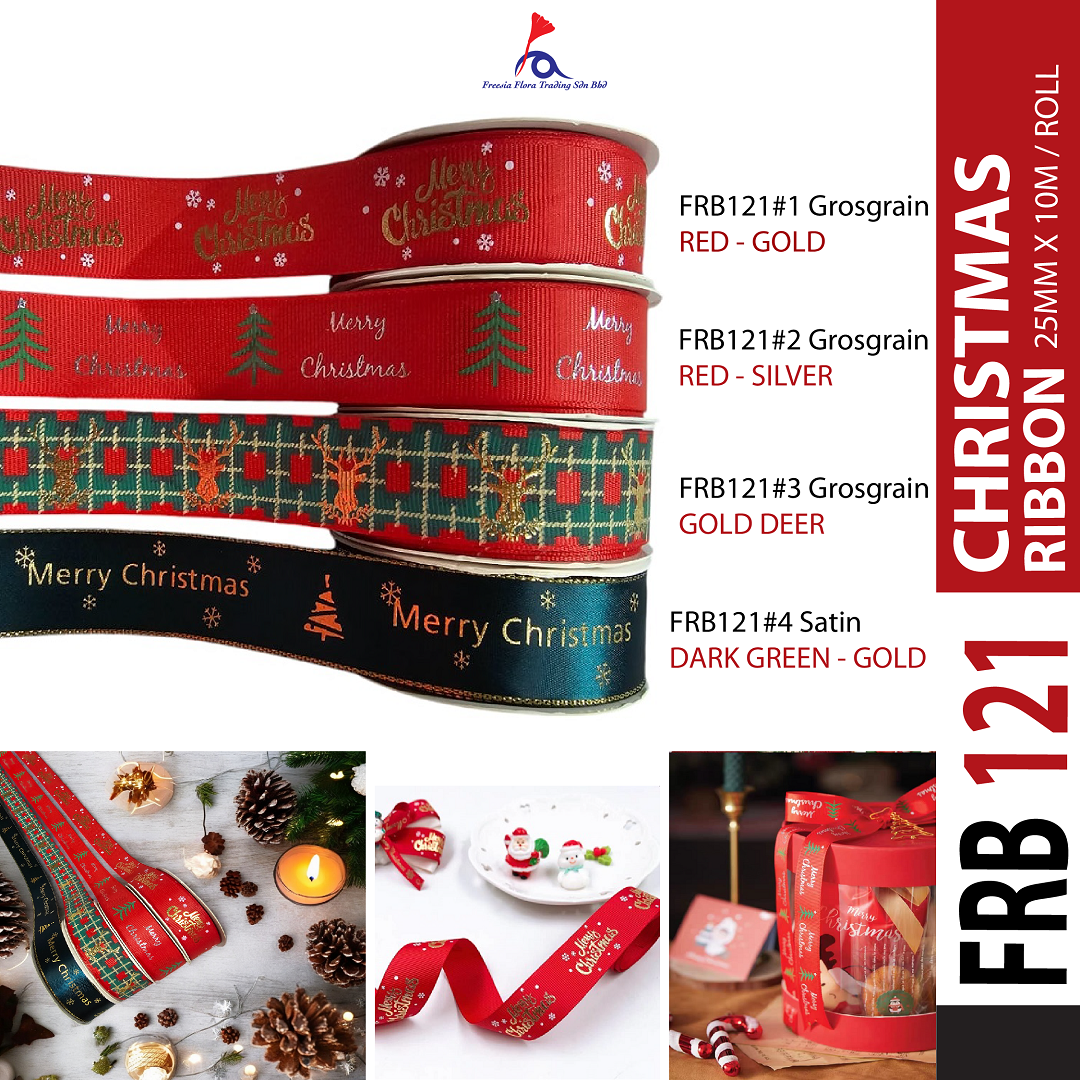 Merry Christmas Ribbon