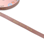 FRB126 "JUST FOR YOU" GROSGRAIN RIBBON (10MM*50Y) (Soft)