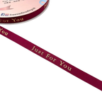 FRB126 "JUST FOR YOU" GROSGRAIN RIBBON (10MM*50Y) (Soft)