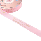 FRB127 "JUST FOR YOU" GROSGRAIN RIBBON (20MM*50Y) (Soft)