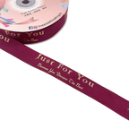 FRB127 "JUST FOR YOU" GROSGRAIN RIBBON (20MM*50Y) (Soft)