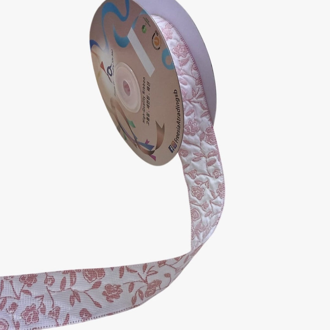 Floral Collection Fabric Ribbon