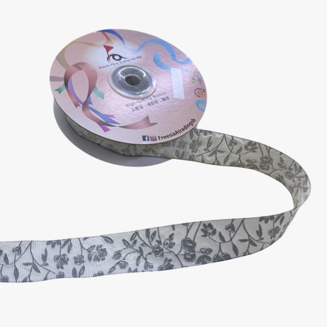 Floral Collection Fabric Ribbon