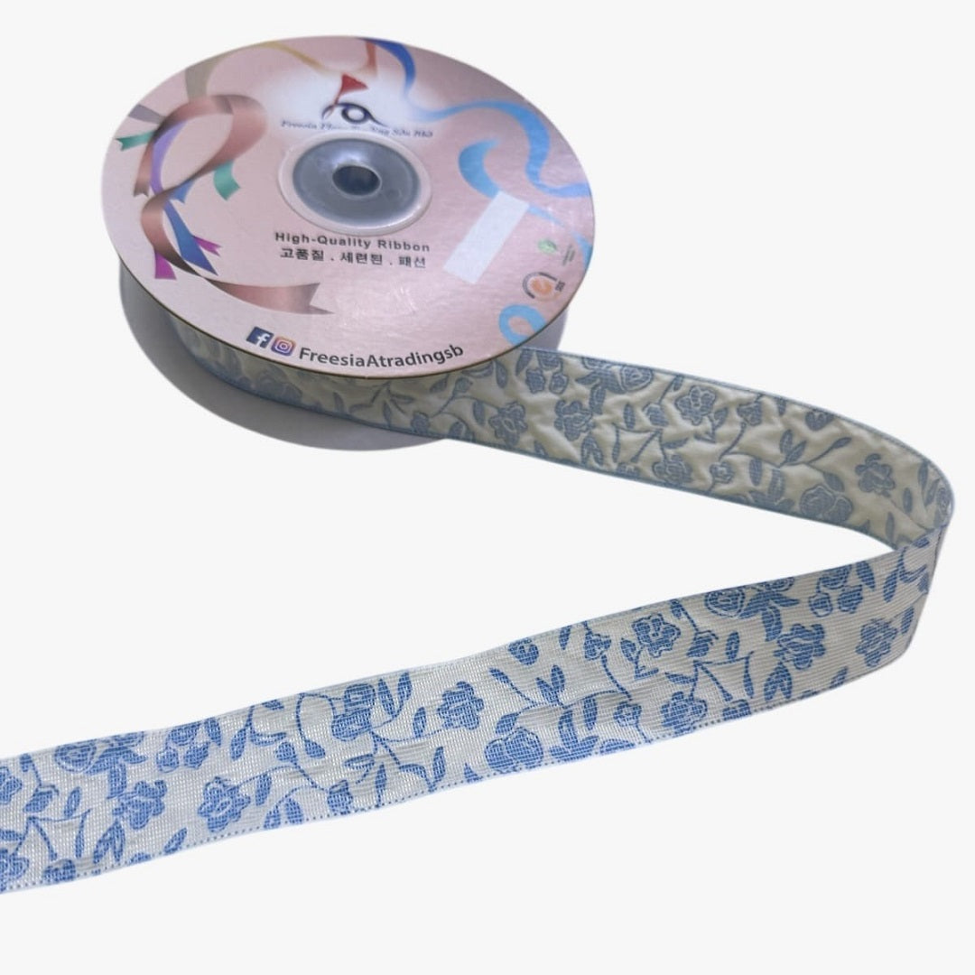 Floral Collection Fabric Ribbon