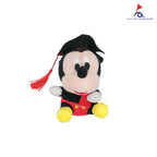 FTY014 8IN GRADUATE BEAR - Freesia