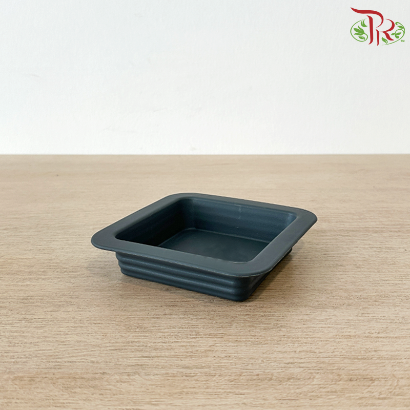 Felton Square Pot Saucer (FBL-250) (With Size & Color Options)