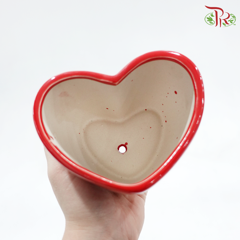 GJ96-038 Red Love Pot