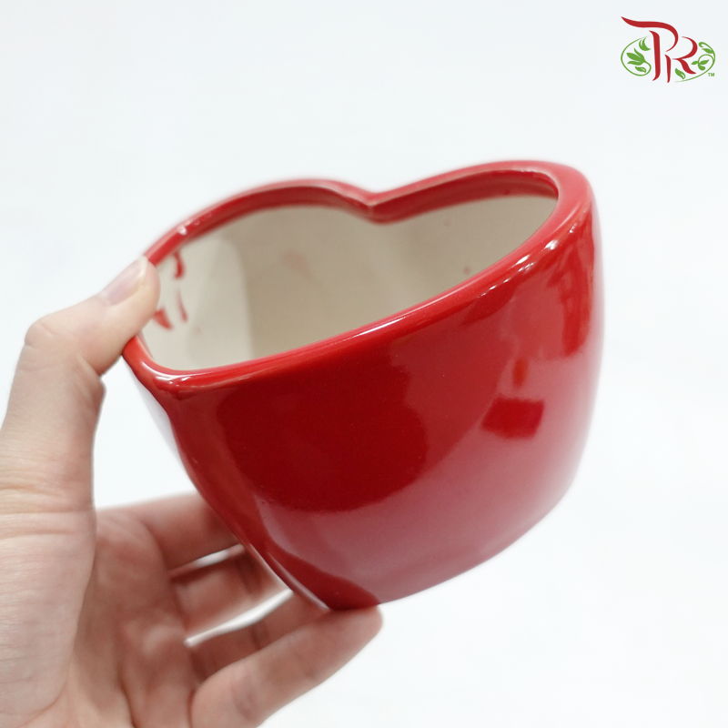 GJ96-038 Red Love Pot