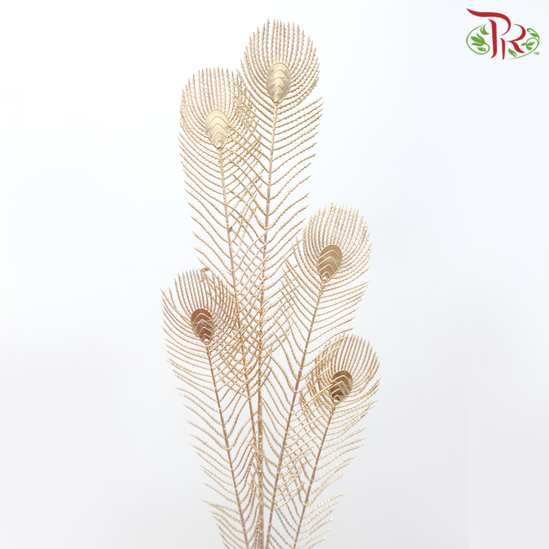 CNY Artificial Gold Leaf - Peacock Feather (5 Units)