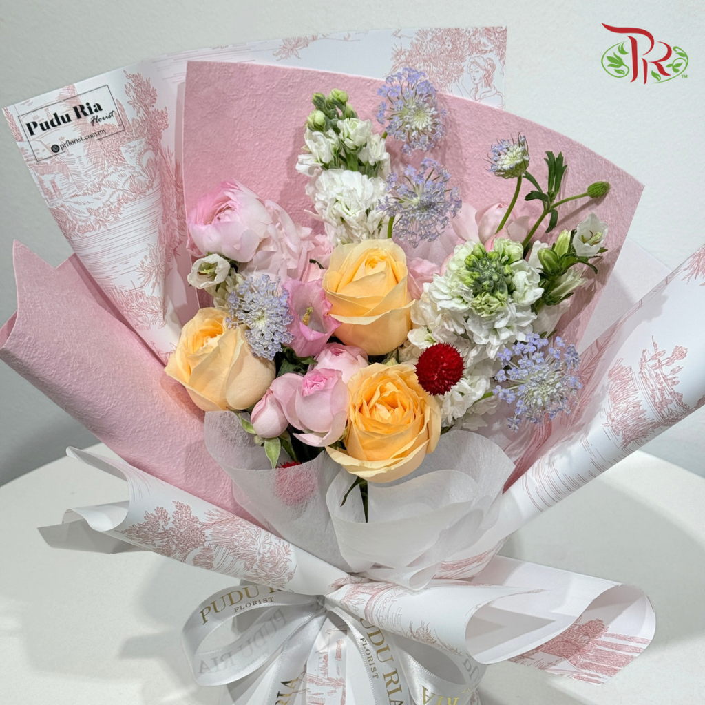 Signature Weekly Flower Bunch - Dreamy Raya Garden (Medium Bunch)