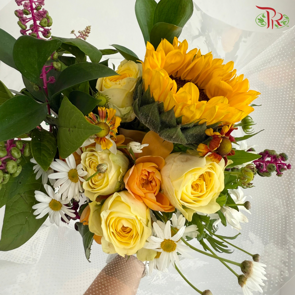 Signature Weekly Flower Bunch - Sunshine Bliss (Big Bunch)