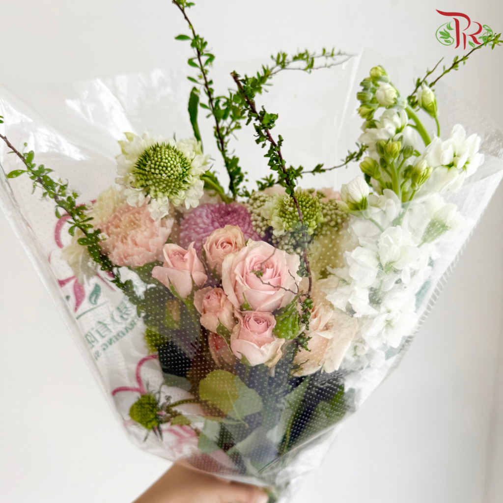 Signature Weekly Flower Bunch - Soft Grace (Medium Bunch)