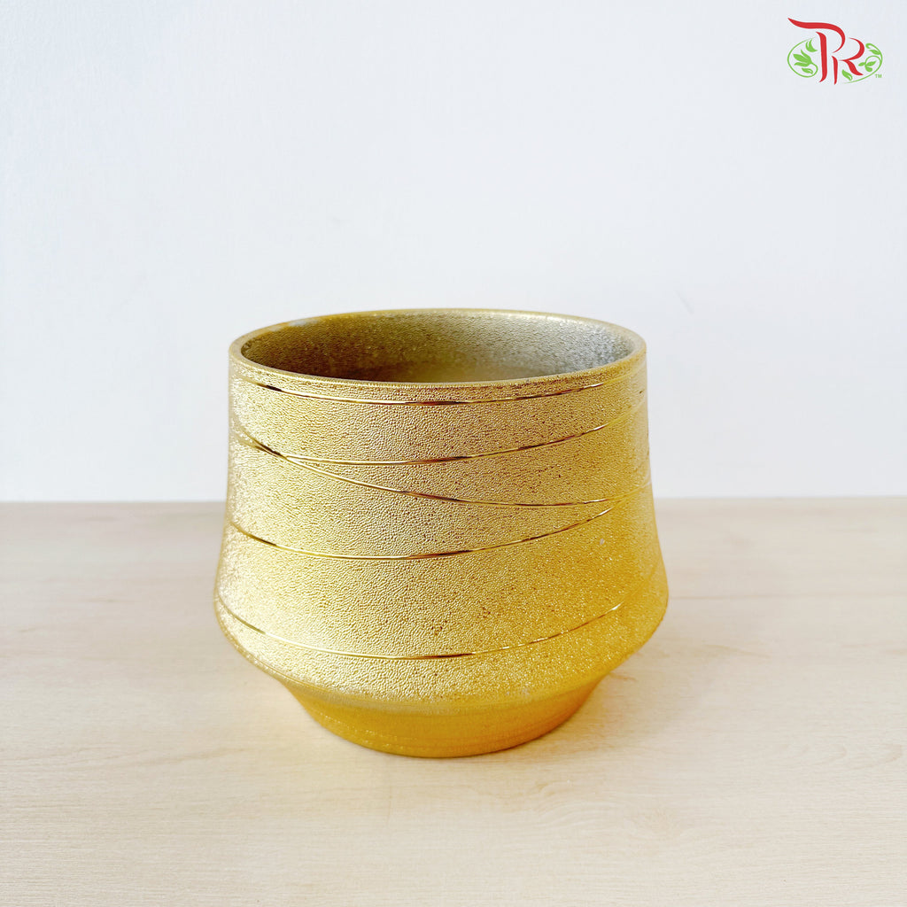 YU-595 - Gold Pot (With Size Options)