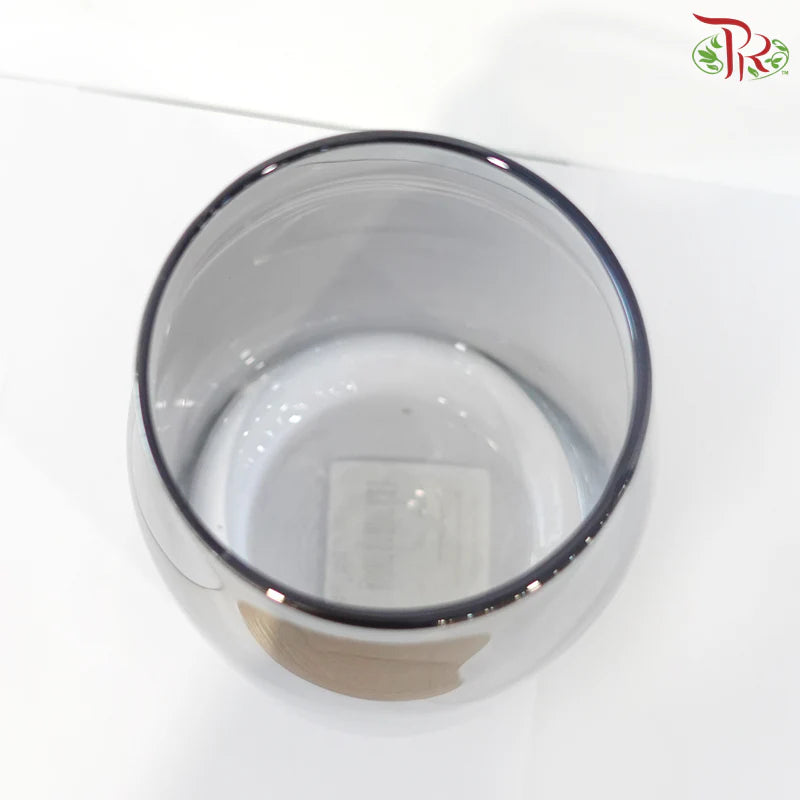 JX1-003/24 - Electroplated Vase  Grey