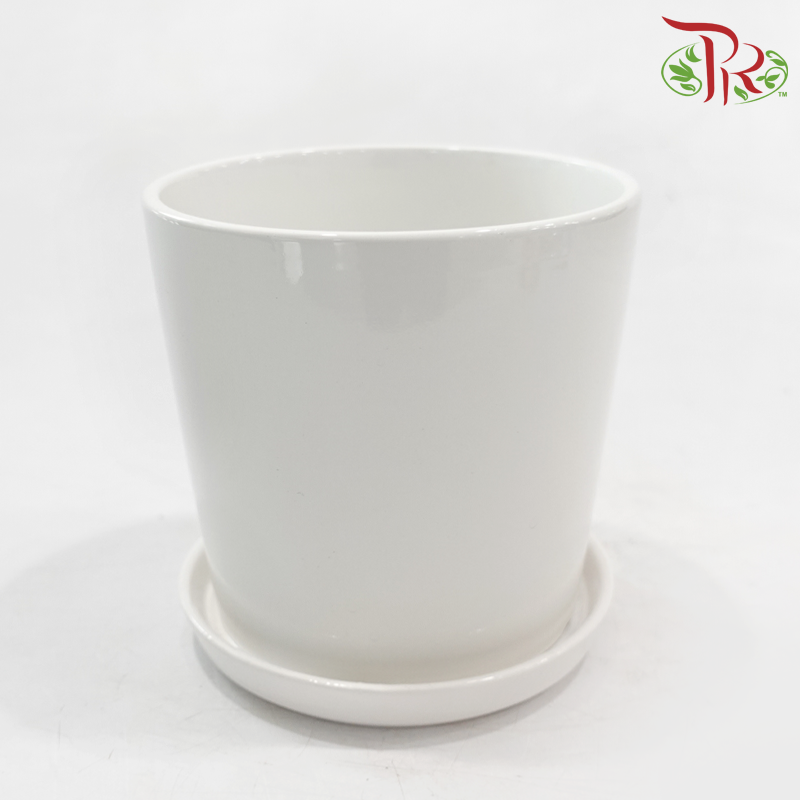 JZ-DW24011-2 White Pot