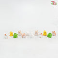 Kissing Animal Ornaments (6 pairs)