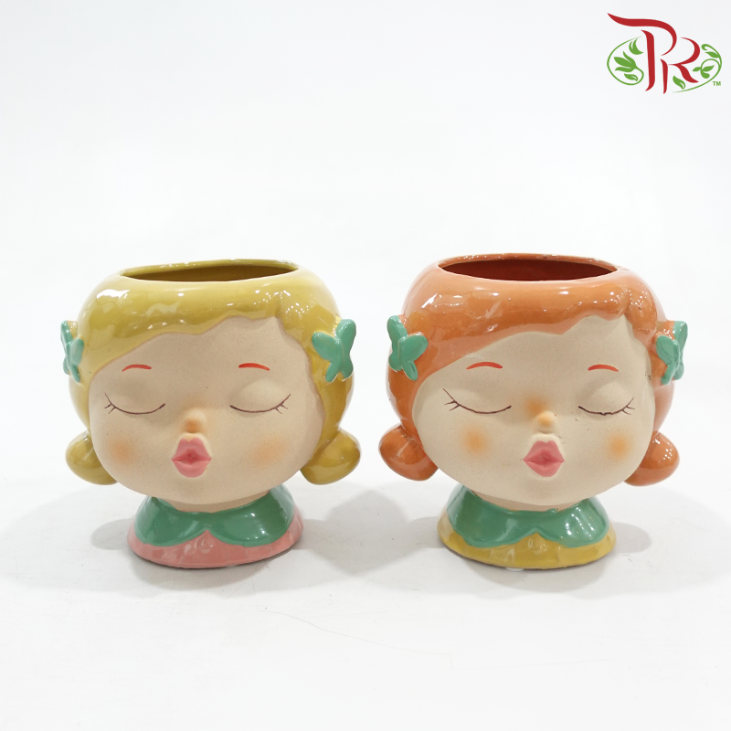 LD-21303Y / LD-21303OM Cute Girl Pot