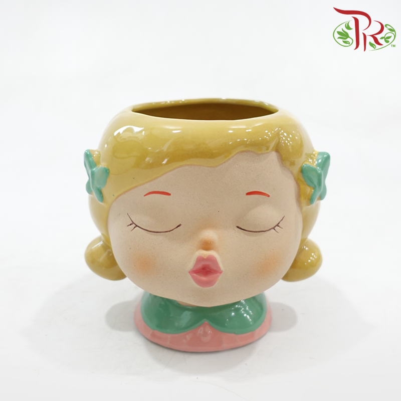 LD-21303Y / LD-21303OM Cute Girl Pot