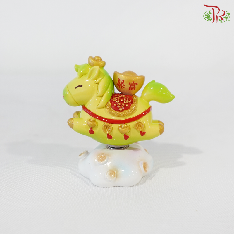 Spinnable Lucky Horse Ornaments (With Color Options) 《马上好运来-小马财财》