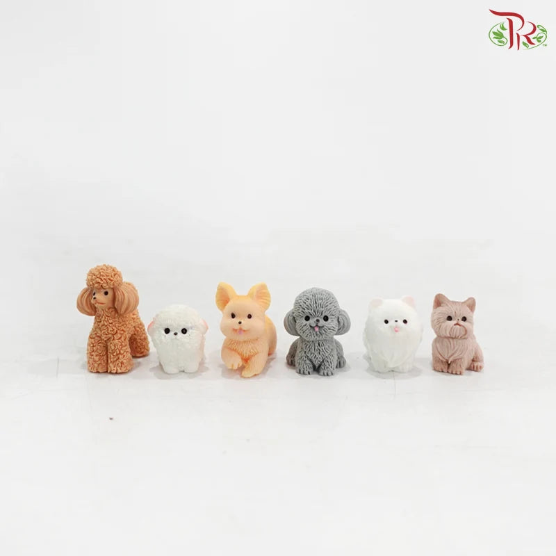 Mini Puppy Ornaments (6 units)