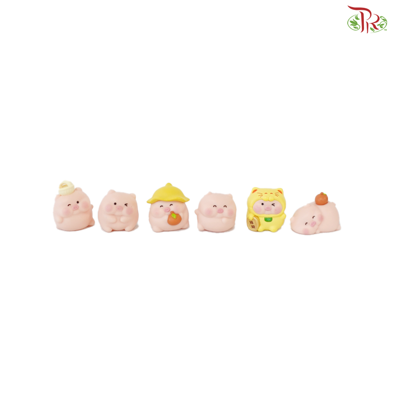 Lucky Piggy Ornaments (6PCS Per Pack)