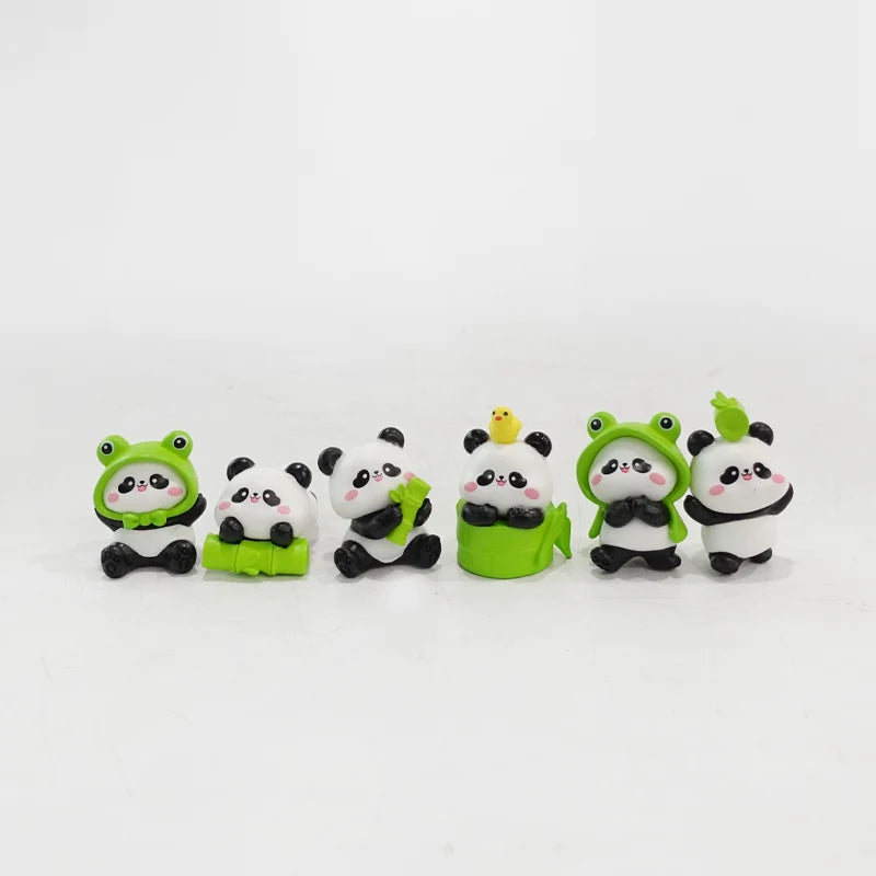 Panda Paradise Ornaments (6 Units)