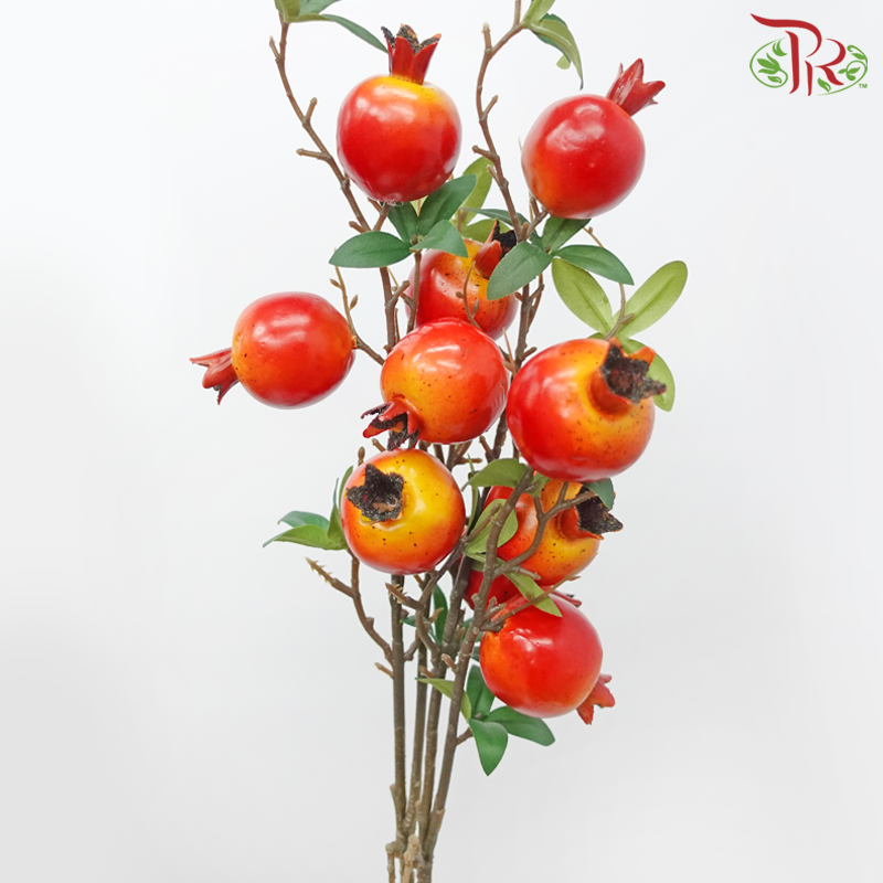 Artificial Pomegranate Spray